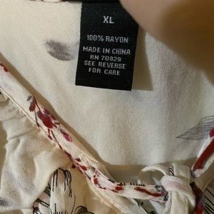 Rue 21 White Floral Print Dress